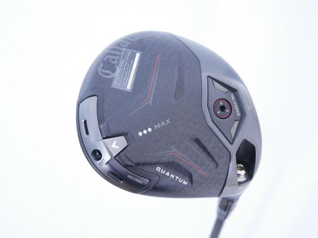 Driver : Callaway : ไดรเวอร์ Callaway Quantum Triple Diamond MAX (รุ่นล่าสุด ออกปี 2026) Loft 9 ก้าน Athlemax 50 Flex S