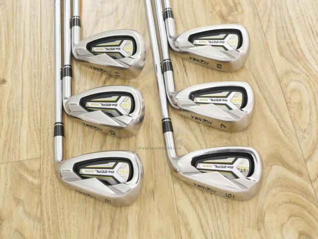 Iron set : Honma : ชุดเหล็ก Honma Bezeal 525 (ออกปี 2016 รุ่นนี้ใบใหญ่ที่สุดของ Honma) มีเหล็ก 6-11 (6 ชิ้น เทียบเท่า 5-Pw) ก้านเหล็ก NS Pro 950 Flex R