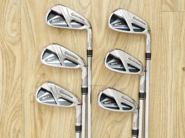 Iron set : Taylormade : ชุดเหล็ก Taylormade SIM MAX (ออกปี 2020 Japan Spec.) มีเหล็ก 5-Pw (6 ชิ้น) ก้านเหล็ก KBS MAX 85 Flex S