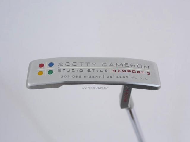 Putter : All : พัตเตอร์ Scotty Cameron Studio Style Newport 2 ยาว 35 นิ้ว