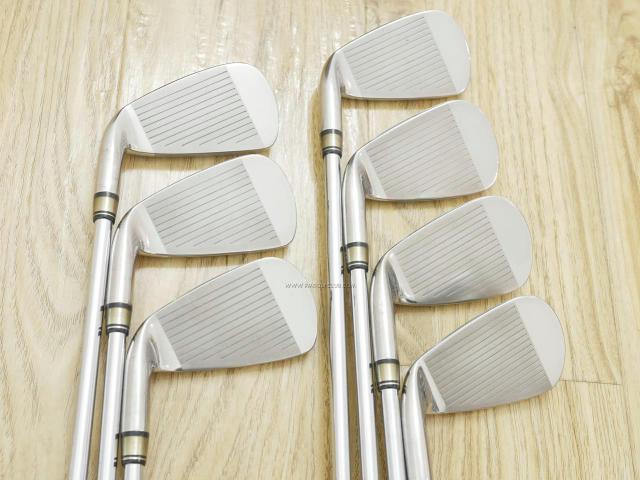 Iron set : Tourstage : ชุดเหล็ก Tourstage EXE (ตัวท้อปสุด หน้าเด้ง) มีเหล็ก 4-Pw (7 ชิ้น) ก้านเหล็ก NS Pro 900 Flex R