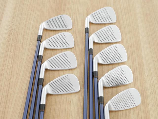 Iron set : Honma : ชุดเหล็ก Honma TwinMarks TM-202 มีเหล็ก 4-11,Sw (9 ชิ้น) ก้านกราไฟต์ Flex R