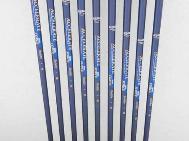 Iron set : Honma : ชุดเหล็ก Honma TwinMarks TM-202 มีเหล็ก 4-11,Sw (9 ชิ้น) ก้านกราไฟต์ Flex R