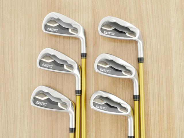 Iron set : Katana : ชุดเหล็ก Katana Sword EX500 มีเหล็ก 6-Pw,Aw (6 ชิ้น) ก้าน Sword Fujikura Rombax Flex SR