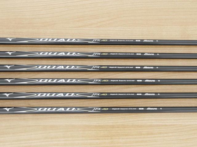 Iron set : Mizuno : ชุดเหล็ก Mizuno JPX AD (Forged) มีเหล็ก 5-Pw (6 ชิ้น) ก้านกราไฟต์ Flex R