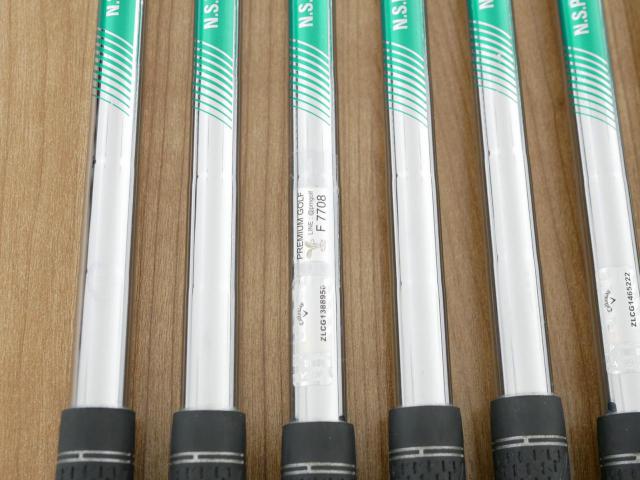 Iron set : Callaway : ชุดเหล็ก Callaway Paradym (ออกปี 2023 Japan Spec.) มีเหล็ก 6-Pw,Aw,52 (7 ชิ้น) ก้านเหล็ก NS Pro 950 NEO Flex S