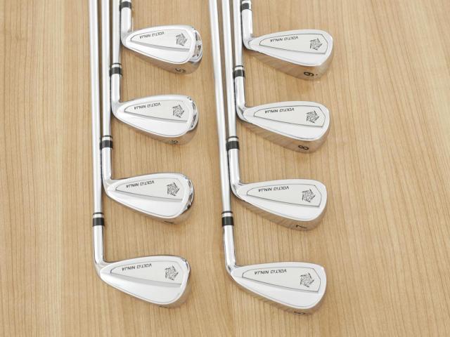 Iron set : Katana : ชุดเหล็ก Katana Voltio NINJA Hybrid Iron (ปี 2020 หน้าเด้ง ตีไกล) มีเหล็ก 6-Pw,Aw,As,Sw (8 ชิ้น) ก้านกราไฟต์ Fujikura Voltio 40 Flex R
