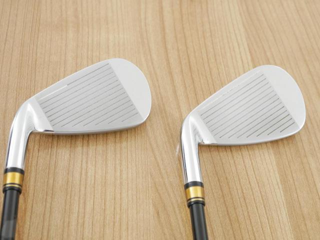 Iron set : Yonex : ชุดเหล็ก Yonex Royal E-Zone (รุ่นท๊อปสุด ก้านดีมาก หน้าเด้ง ตีไกลสุดๆ) มีเหล็ก 6-Pw,Aw,Sw (7 ชิ้น) ก้านกราไฟต์ NANOPREME Flex R