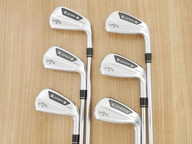 Iron set : Callaway : ชุดเหล็ก Callaway APEX Ai300 Forged (รุ่นล่าสุด ออกปี 2024) มีเหล็ก 5-Pw (6 ชิ้น) ก้านเหล็ก NS Pro 750 NEO Flex S