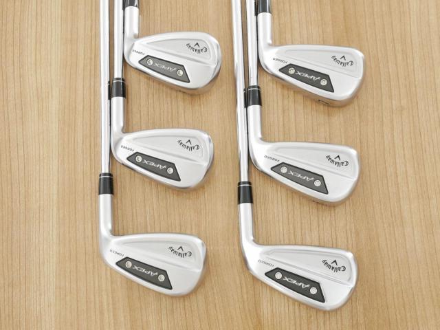 Iron set : Callaway : ชุดเหล็ก Callaway APEX Ai300 Forged (รุ่นล่าสุด ออกปี 2024) มีเหล็ก 5-Pw (6 ชิ้น) ก้านเหล็ก NS Pro 750 NEO Flex S