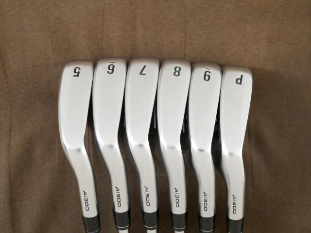 Iron set : Callaway : ชุดเหล็ก Callaway APEX Ai300 Forged (รุ่นล่าสุด ออกปี 2024) มีเหล็ก 5-Pw (6 ชิ้น) ก้านเหล็ก NS Pro 750 NEO Flex S