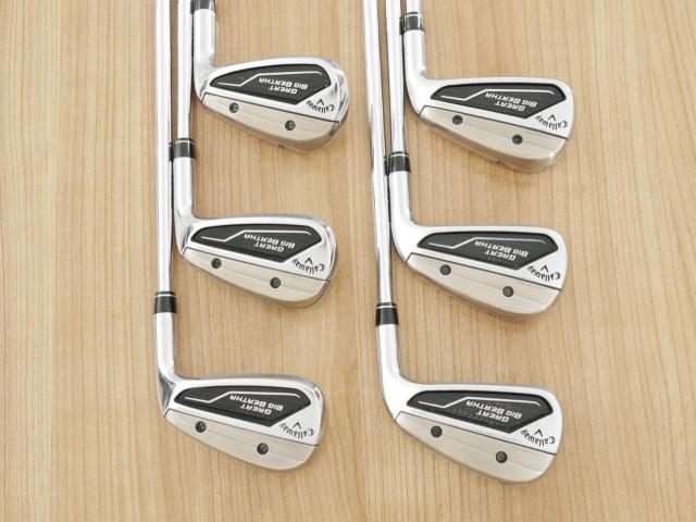 Iron set : Callaway : ชุดเหล็ก Callaway Great Big Bertha (ออกปี 2023 Japan Spec แพงสุด ตีง่ายสุด ไกล) มีเหล็ก 5-Pw (6 ชิ้น) ก้านเหล็ก NS Pro 950 NEO Flex S
