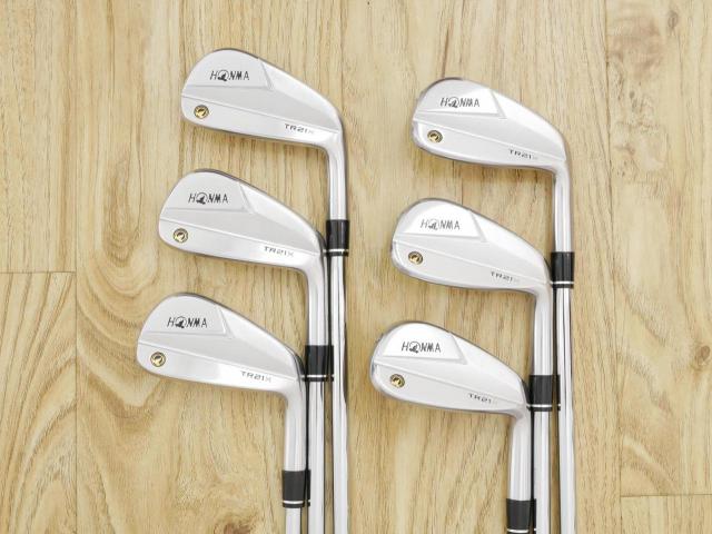 Iron set : Honma : ชุดเหล็ก Honma Tour World TR21X (ออกปี 2021 ตีง่าย ไกล) มีเหล็ก 5-10 (6 ชิ้น) ก้านเหล็ก NS Pro 950 NEO Flex S