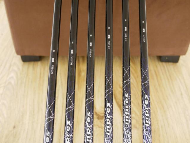Iron set : Yamaha : ชุดเหล็ก Yamaha Inpres UD+2 (ปี 2018 ตีไกลที่สุด ไกลกว่าเหล็กทั่วไป 2 เบอร์) มีเหล็ก 7-Pw,Aw,As (6 ชิ้น) ก้านกราไฟต์ Flex R