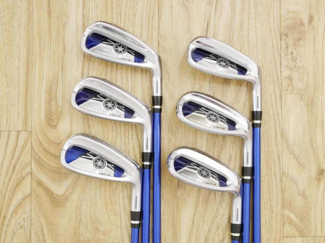 Iron set : Yamaha : ชุดเหล็ก Yamaha Inpres UD+2 (ปี 2018 ตีไกลที่สุด ไกลกว่าเหล็กทั่วไป 2 เบอร์) มีเหล็ก 7-Pw,Aw,As (6 ชิ้น) ก้านกราไฟต์ Flex R