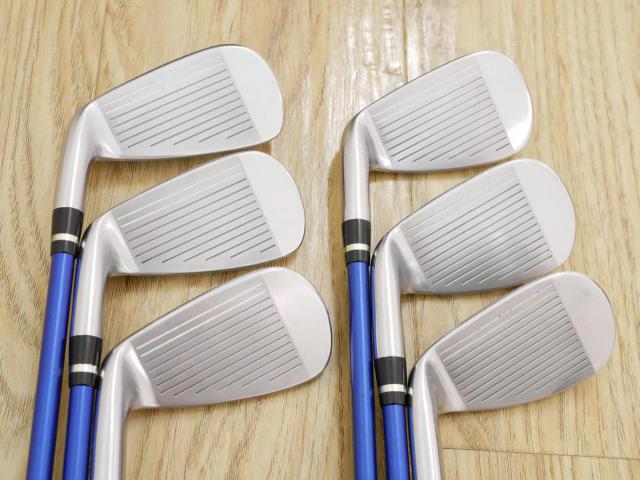 Iron set : Yamaha : ชุดเหล็ก Yamaha Inpres UD+2 (ปี 2018 ตีไกลที่สุด ไกลกว่าเหล็กทั่วไป 2 เบอร์) มีเหล็ก 7-Pw,Aw,As (6 ชิ้น) ก้านกราไฟต์ Flex R