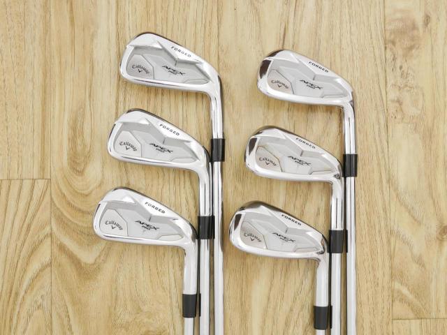 Iron set : Callaway : ชุดเหล็ก Callaway APEX Pro Forged (ออกปี 2019) มีเหล็ก 5-Pw (6 ชิ้น) ก้านเหล็ก NS Pro Modus 105 Flex S