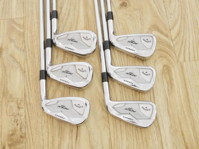Iron set : Callaway : ชุดเหล็ก Callaway APEX Pro Forged (ออกปี 2019) มีเหล็ก 5-Pw (6 ชิ้น) ก้านเหล็ก NS Pro Modus 105 Flex S