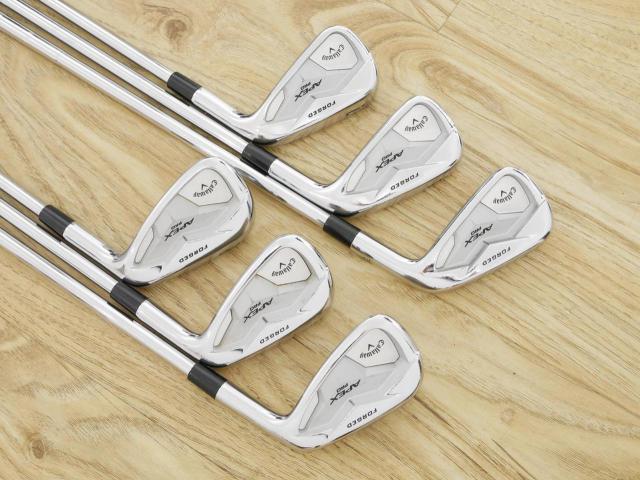 Iron set : Callaway : ชุดเหล็ก Callaway APEX Pro Forged (ออกปี 2019) มีเหล็ก 5-Pw (6 ชิ้น) ก้านเหล็ก NS Pro Modus 105 Flex S