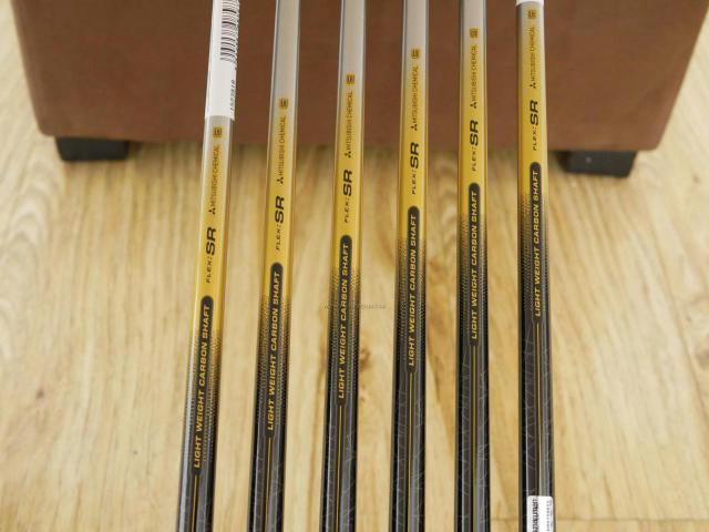 Iron set : Maruman : **ของใหม่ ยังไม่แกะพลาสติก** ชุดเหล็ก Maruman Shuttle Type X (ออกปี 2020 ตีง่าย ไกลสุดๆๆๆๆ) มีเหล็ก 6-Pw,Pa (6 ชิ้น) ก้านกราไฟต์ Mitsubishi Flex SR