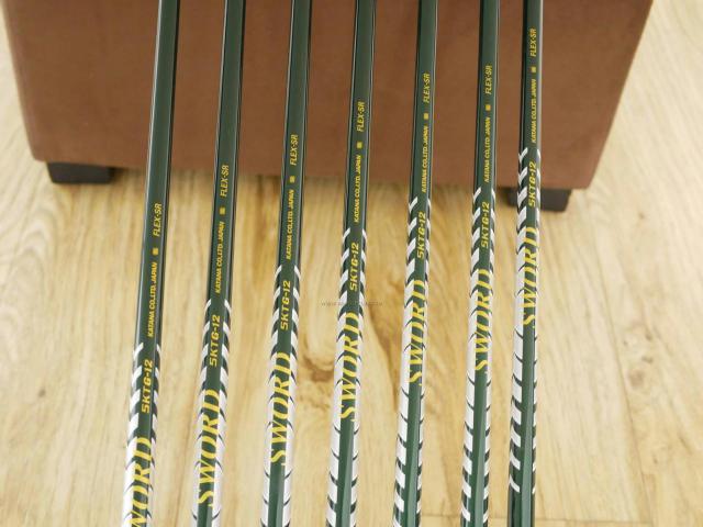 Iron set : Katana : ชุดเหล็กกระเทย Katana Snipe Iron LX-9 มีเหล็ก 5-Pw,Sw (7 ชิ้น) ก้านกราไฟต์ Flex SR