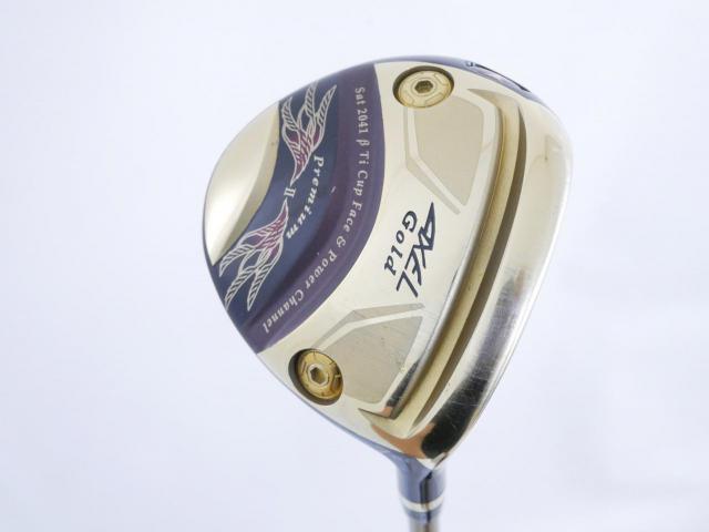 Fairway Wood : Tsuruya : หัวไม้ 7 Tsuruya AXEL Gold Premium II (รุ่นท๊อปสุด หายากมาก) Loft 21 Flex R