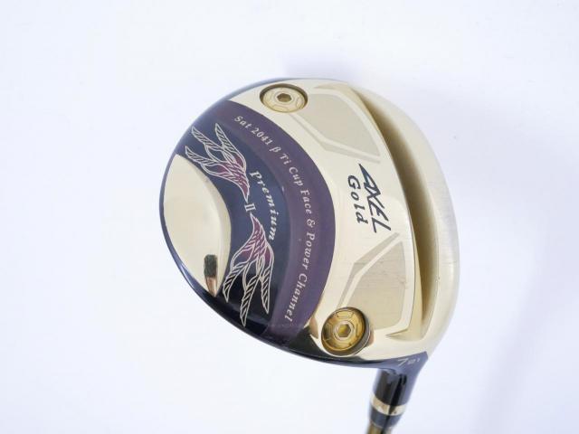 Fairway Wood : Tsuruya : หัวไม้ 7 Tsuruya AXEL Gold Premium II (รุ่นท๊อปสุด หายากมาก) Loft 21 Flex R