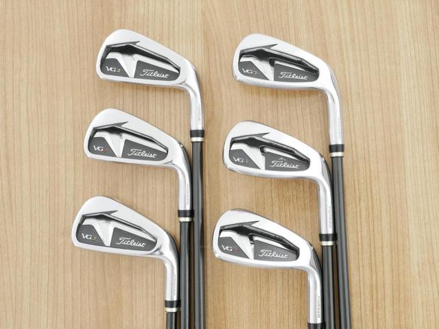 Iron set : Titleist : ชุดเหล็ก Titleist VG3 Forged (Japan Spec.) มีเหล็ก 5-Pw (6 ชิ้น) ก้านกราไฟต์ Fujikura MOTORE 6.0i Flex S