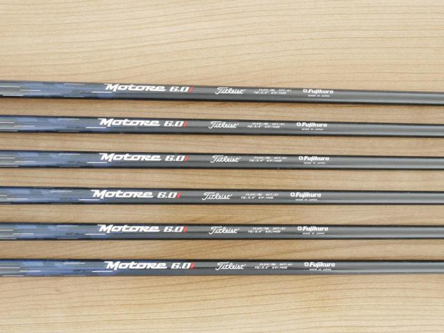 Iron set : Titleist : ชุดเหล็ก Titleist VG3 Forged (Japan Spec.) มีเหล็ก 5-Pw (6 ชิ้น) ก้านกราไฟต์ Fujikura MOTORE 6.0i Flex S