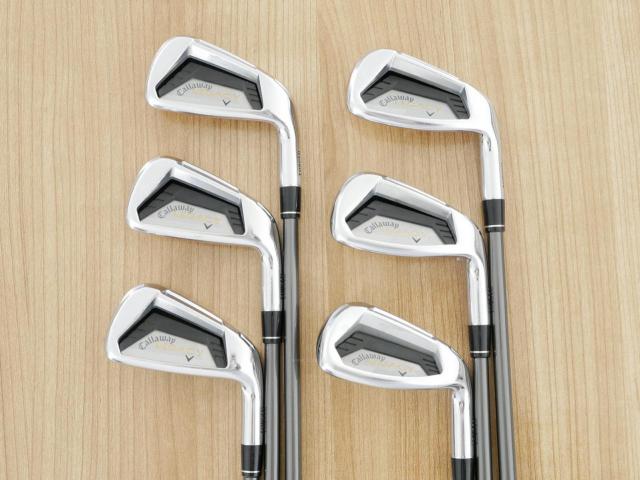 Iron set : Callaway : ชุดเหล็ก Callaway Legacy V (Forged) มีเหล็ก 5-Pw (6 ชิ้น) ก้านกราไฟต์ Flex SR