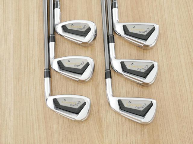Iron set : Callaway : ชุดเหล็ก Callaway Legacy V (Forged) มีเหล็ก 5-Pw (6 ชิ้น) ก้านกราไฟต์ Flex SR