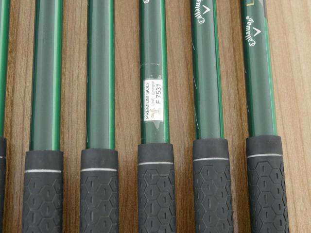 Iron set : Callaway : ชุดเหล็ก Callaway Legacy V (Forged) มีเหล็ก 5-Pw (6 ชิ้น) ก้านกราไฟต์ Flex SR