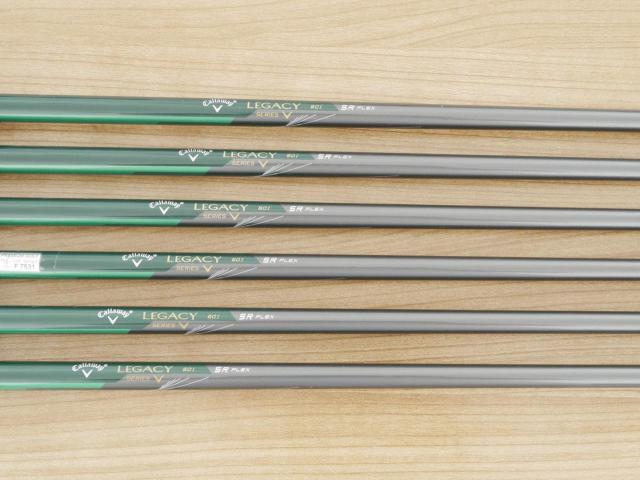 Iron set : Callaway : ชุดเหล็ก Callaway Legacy V (Forged) มีเหล็ก 5-Pw (6 ชิ้น) ก้านกราไฟต์ Flex SR