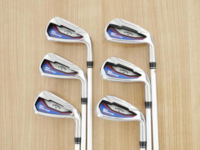 Iron set : Callaway : ชุดเหล็ก Callaway Big Bertha Beta (ใบใหญ่ ตีง่ายมาก) มีเหล็ก 5-Pw (6 ชิ้น) ก้านกราไฟต์ Fujikura Air Speeder Flex SR