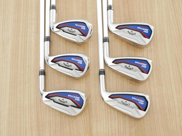 Iron set : Callaway : ชุดเหล็ก Callaway Big Bertha Beta (ใบใหญ่ ตีง่ายมาก) มีเหล็ก 5-Pw (6 ชิ้น) ก้านกราไฟต์ Fujikura Air Speeder Flex SR