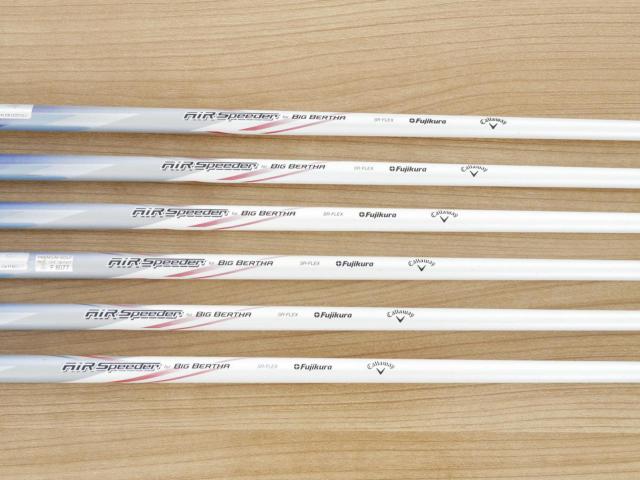 Iron set : Callaway : ชุดเหล็ก Callaway Big Bertha Beta (ใบใหญ่ ตีง่ายมาก) มีเหล็ก 5-Pw (6 ชิ้น) ก้านกราไฟต์ Fujikura Air Speeder Flex SR