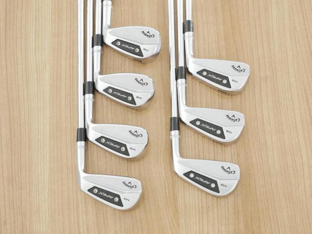 Iron set : Callaway : ชุดเหล็ก Callaway APEX MB Forged (ออกปี 2024) มีเหล็ก 4-10 (7 ชิ้น) ก้านเหล็ก True Temper XP 95 S200