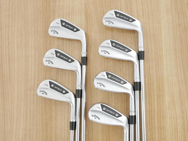 Iron set : Callaway : ชุดเหล็ก Callaway APEX MB Forged (ออกปี 2024) มีเหล็ก 4-10 (7 ชิ้น) ก้านเหล็ก True Temper XP 95 S200