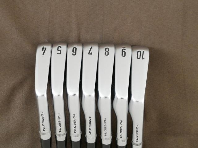 Iron set : Callaway : ชุดเหล็ก Callaway APEX MB Forged (ออกปี 2024) มีเหล็ก 4-10 (7 ชิ้น) ก้านเหล็ก True Temper XP 95 S200