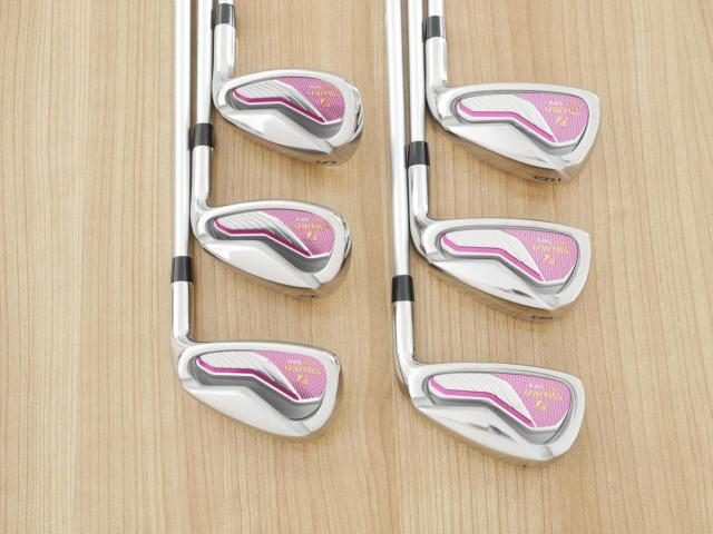 Lady club : All : ชุดเหล็ก Katana Sword ATC-589 (ตีง่าย ไกล) มีเหล็ก 7-Pw,Aw,Sw (6 ชิ้น) ก้านกราไฟต์ Fujikura Speeder 589 Flex L