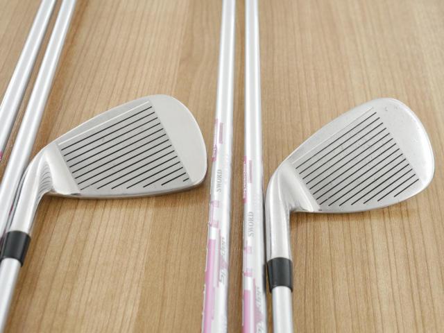 Lady club : All : ชุดเหล็ก Katana Sword ATC-589 (ตีง่าย ไกล) มีเหล็ก 7-Pw,Aw,Sw (6 ชิ้น) ก้านกราไฟต์ Fujikura Speeder 589 Flex L