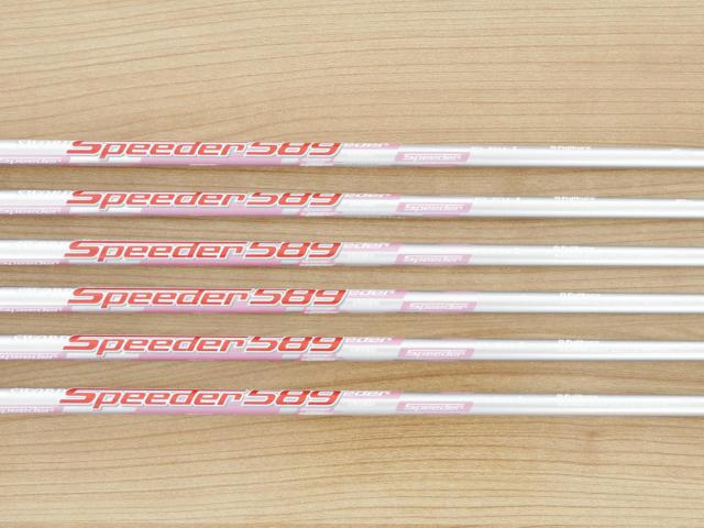 Lady club : All : ชุดเหล็ก Katana Sword ATC-589 (ตีง่าย ไกล) มีเหล็ก 7-Pw,Aw,Sw (6 ชิ้น) ก้านกราไฟต์ Fujikura Speeder 589 Flex L