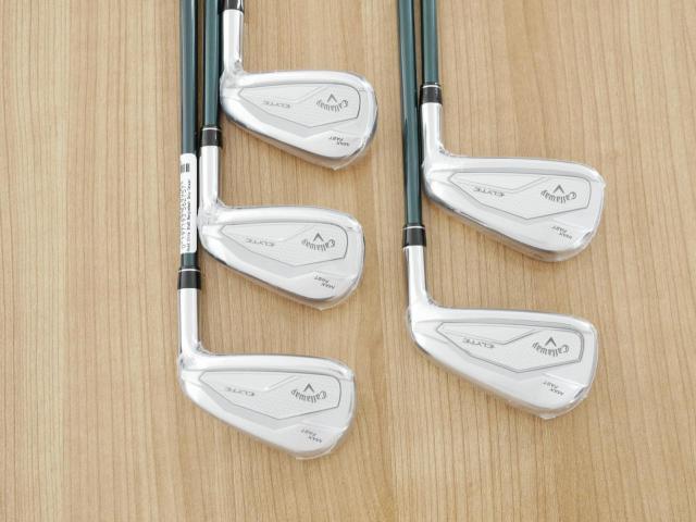 Iron set : Callaway : **ของใหม่ ยังไม่แกะพลาสติก** ชุดเหล็ก Callaway ELYTE Max Fast (รุ่นล่าสุด ออกปี 2025 ตีง่ายมาก ไกล Japan Spec.) มีเหล็ก 6-Pw (5 ชิ้น) ก้านกราไฟต์ UST Mamiya LINQ 40 Flex R