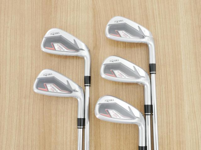 Iron set : Honma : **ของใหม่ ยังไม่แกะพลาสติก** ชุดเหล็ก Honma Tour World GS (ออกปี 2021 ใบใหญ่ ตีง่าย ไกล) มีเหล็ก 6-10 (5 ชิ้น) ก้านเหล็ก NS Pro 950 NEO Flex R