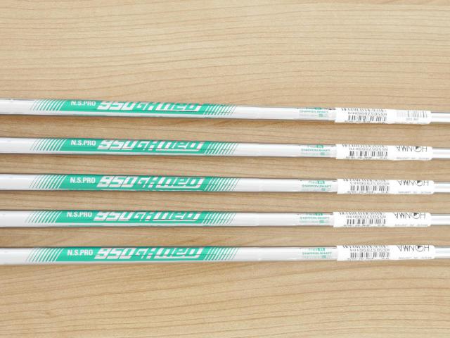 Iron set : Honma : **ของใหม่ ยังไม่แกะพลาสติก** ชุดเหล็ก Honma Tour World GS (ออกปี 2021 ใบใหญ่ ตีง่าย ไกล) มีเหล็ก 6-10 (5 ชิ้น) ก้านเหล็ก NS Pro 950 NEO Flex R