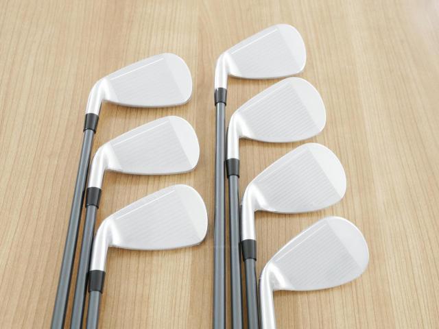 Iron set : Yamaha : **ของใหม่ ยังไม่แกะพลาสติก** ชุดเหล็ก Yamaha Inpres DriveStar Type D (รุ่นล่าสุด ออกปี 2024 ตีไกลที่สุด ไกลกว่าเหล็กทั่วไป 2 เบอร์ หน้าเด้งมากๆ) มีเหล็ก 7-Pw,Aw,As,Sw (7 ชิ้น) ก้านกราไฟต์ Fujikura Speeder NX M-425i Flex R