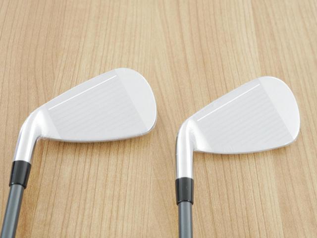 Iron set : Yamaha : **ของใหม่ ยังไม่แกะพลาสติก** ชุดเหล็ก Yamaha Inpres DriveStar Type D (รุ่นล่าสุด ออกปี 2024 ตีไกลที่สุด ไกลกว่าเหล็กทั่วไป 2 เบอร์ หน้าเด้งมากๆ) มีเหล็ก 7-Pw,Aw,As,Sw (7 ชิ้น) ก้านกราไฟต์ Fujikura Speeder NX M-425i Flex R