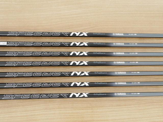 Iron set : Yamaha : **ของใหม่ ยังไม่แกะพลาสติก** ชุดเหล็ก Yamaha Inpres DriveStar Type D (รุ่นล่าสุด ออกปี 2024 ตีไกลที่สุด ไกลกว่าเหล็กทั่วไป 2 เบอร์ หน้าเด้งมากๆ) มีเหล็ก 7-Pw,Aw,As,Sw (7 ชิ้น) ก้านกราไฟต์ Fujikura Speeder NX M-425i Flex R