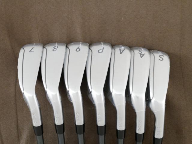 Iron set : Yamaha : **ของใหม่ ยังไม่แกะพลาสติก** ชุดเหล็ก Yamaha Inpres DriveStar Type D (รุ่นล่าสุด ออกปี 2024 ตีไกลที่สุด ไกลกว่าเหล็กทั่วไป 2 เบอร์ หน้าเด้งมากๆ) มีเหล็ก 7-Pw,Aw,As,Sw (7 ชิ้น) ก้านกราไฟต์ Fujikura Speeder NX M-425i Flex R