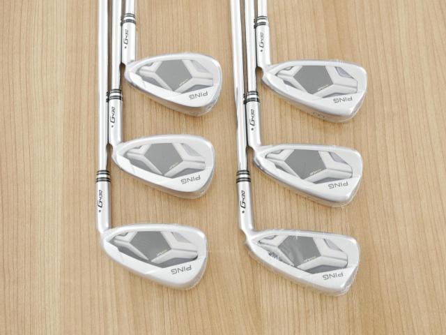 Iron set : Ping : **ของใหม่ ยังไม่แกะพลาสติก** ชุดเหล็ก Ping G430 (ออกปี 2023 Japan Spec. ใบใหญ่ ง่าย ไกล) มีเหล็ก 6-W,45 (6 ชิ้น) ก้านเหล็ก NS Pro Modus 120 Flex S
